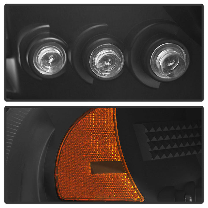 Spyder GMC Sierra 1500/2500/3500 99-06 Projector Headlights LED Halo LED Black PRO-YD-CDE00-HL-BK - Bull Strap