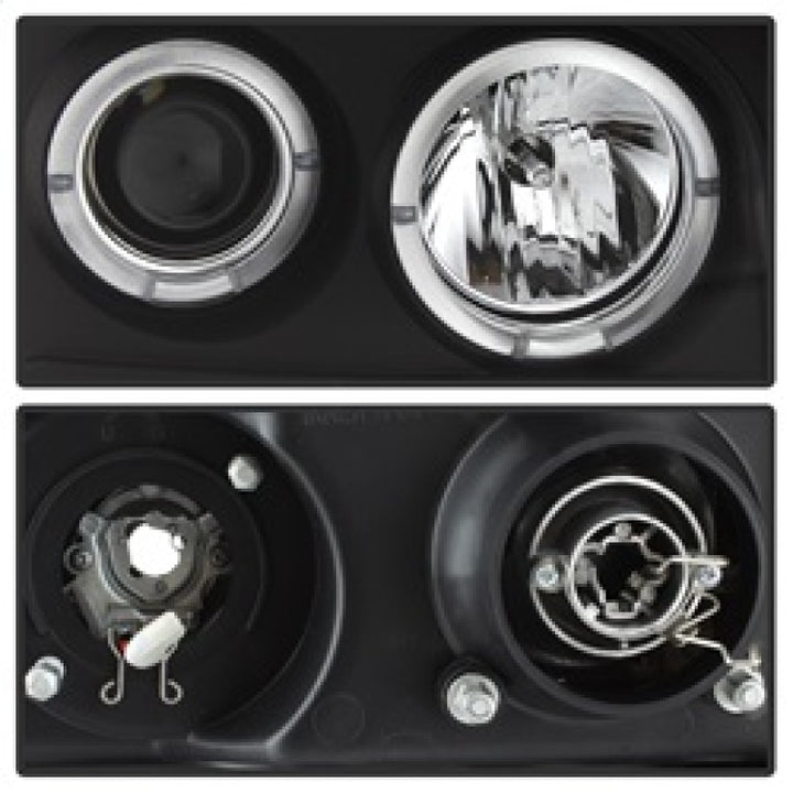 Spyder GMC Sierra 1500/GMC Sierra Denali 08-13 Projector LED Halo- LED Blk PRO-YD-GS07-HL-BK - Bull Strap