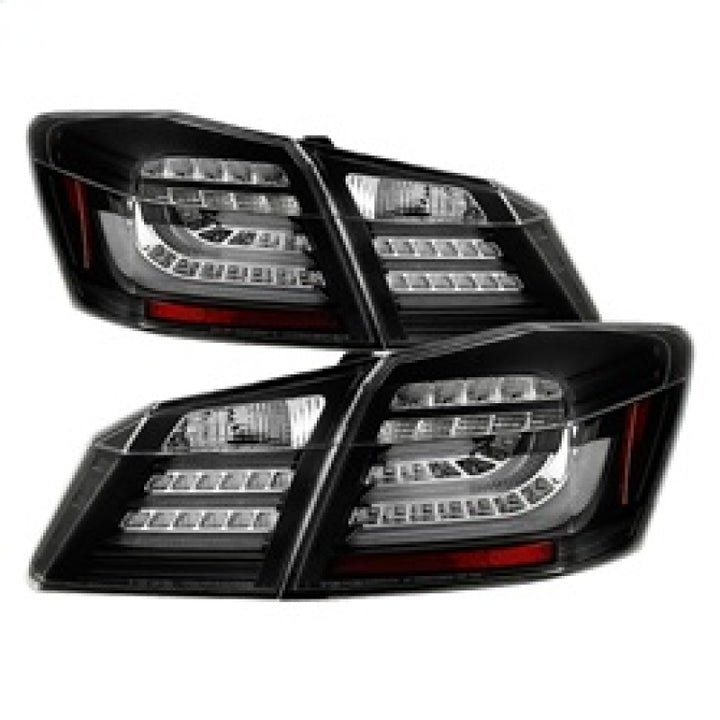 Spyder Honda Accord 2013-2015 4DR LED Tail Lights - Black ALT-YD-HA13LED-LED-BK - Bull Strap