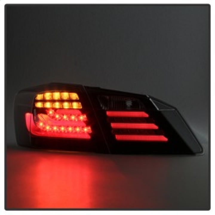 Spyder Honda Accord 2013-2015 4DR LED Tail Lights - Black ALT-YD-HA13LED-LED-BK - Bull Strap