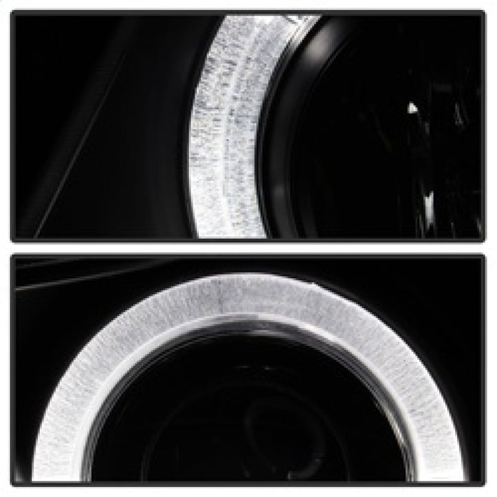 Spyder Honda Civic 06-08 2Dr Projector Headlights LED Halo Black High H1 Low H1 PRO-YD-HC06-2D-HL-BK - Bull Strap