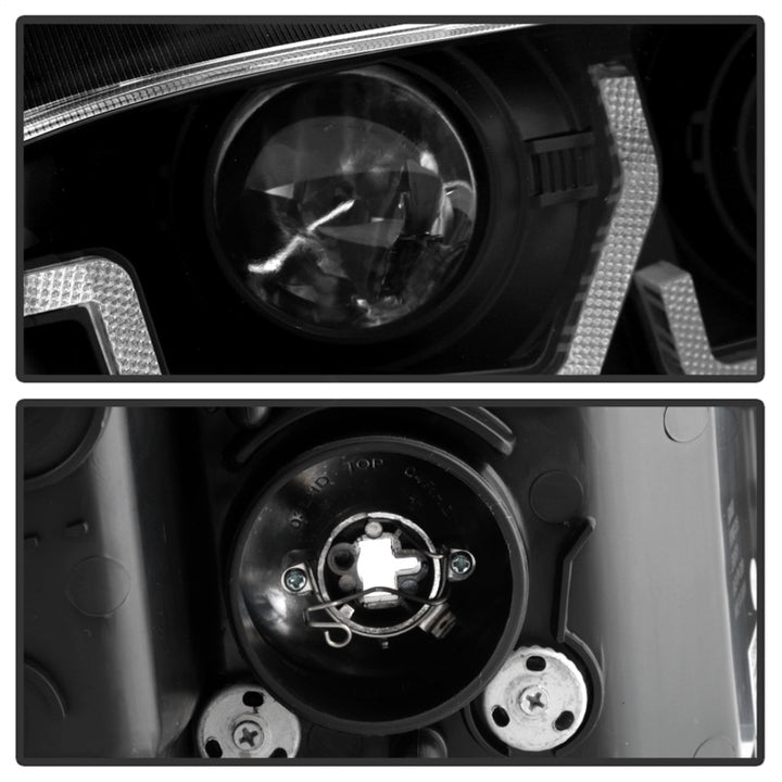 Spyder Honda Civic 16- 2DR/4DR/Hatchback Projector Headlights - Black PRO-YD-HC16SI-SEQGR-BK - Bull Strap