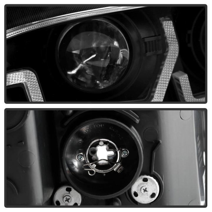 Spyder Honda Civic 16- 2DR/4DR/Hatchback Projector Headlights - Black PRO-YD-HC16SI-SEQGR-BK - Bull Strap