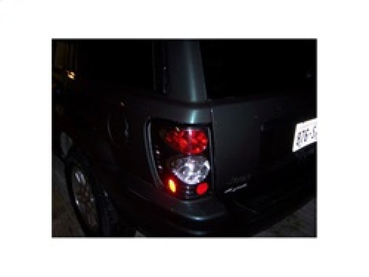Spyder Jeep Grand Cherokee 99-04 Euro Style Tail Lights Black ALT-YD-JGC99-BK - Bull Strap
