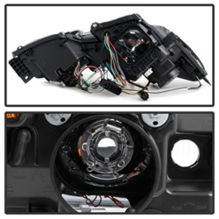 Spyder Lexus GS 300 / 350 / 450 06-11 Headlights - HID Model Only - Black PRO-YD-LG06-HID-DRL-BK - Bull Strap