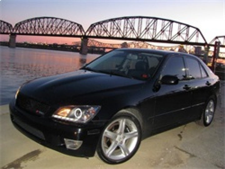 Spyder Lexus IS300 01-05 Projector Headlights Xenon/HID - LED Halo DRL Blk PRO-YD-LIS01-HID-DRL-BK - Bull Strap