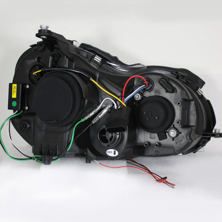 Spyder Mercedes Benz CLK 03-09 Projector Halogen Model- LED Halo DRL Chrm PRO-YD-MBCLK03-DRL-C - Bull Strap