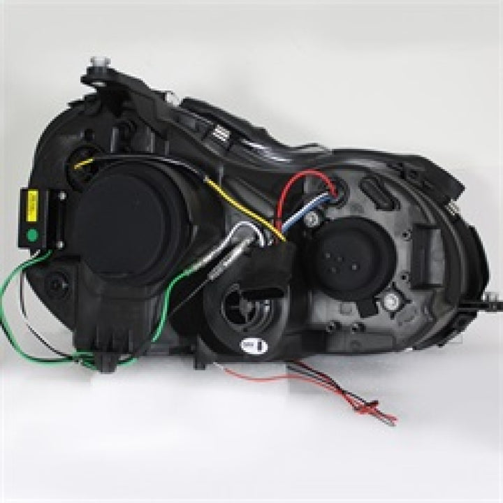 Spyder Mercedes Benz CLK 03-09 Projector Halogen Model- LED Halo DRL Chrm PRO-YD-MBCLK03-DRL-C - Bull Strap