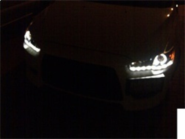 Spyder Mitsubishi Lancer/EVO-10 08-14 Projector Xenon/HID- LED Halo DRL Blk PRO-YD-ML08-HID-DRL-BK - Bull Strap