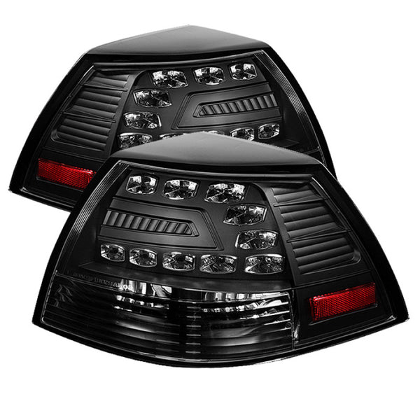 Spyder Pontiac G8 08-09 LED Tail Lights Blk ALT-YD-PG808-LED-BK - Bull Strap