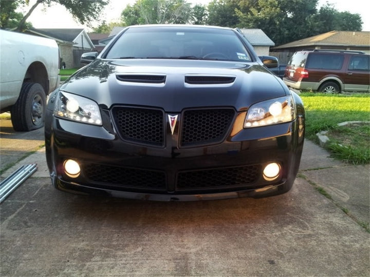 Spyder Pontiac G8 08-09 Projector Headlights DRL Black High H1 Low H7 PRO-YD-PG808-DRL-BK - Bull Strap