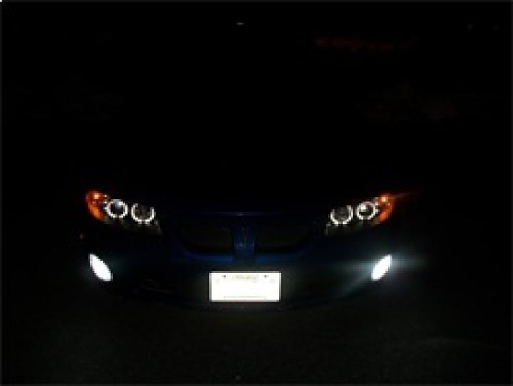 Spyder Pontiac GTO 04-06 Projector Headlights LED Halo LED Black High H1 Low H1 PRO-YD-PGTO04-HL-BK - Bull Strap