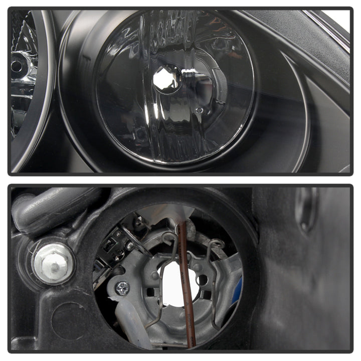 Spyder Porsche Cayenne 03-06 Projector Xenon/HID Model- DRL LED Blk PRO-YD-PCAY03-HID-DRL-BK - Bull Strap