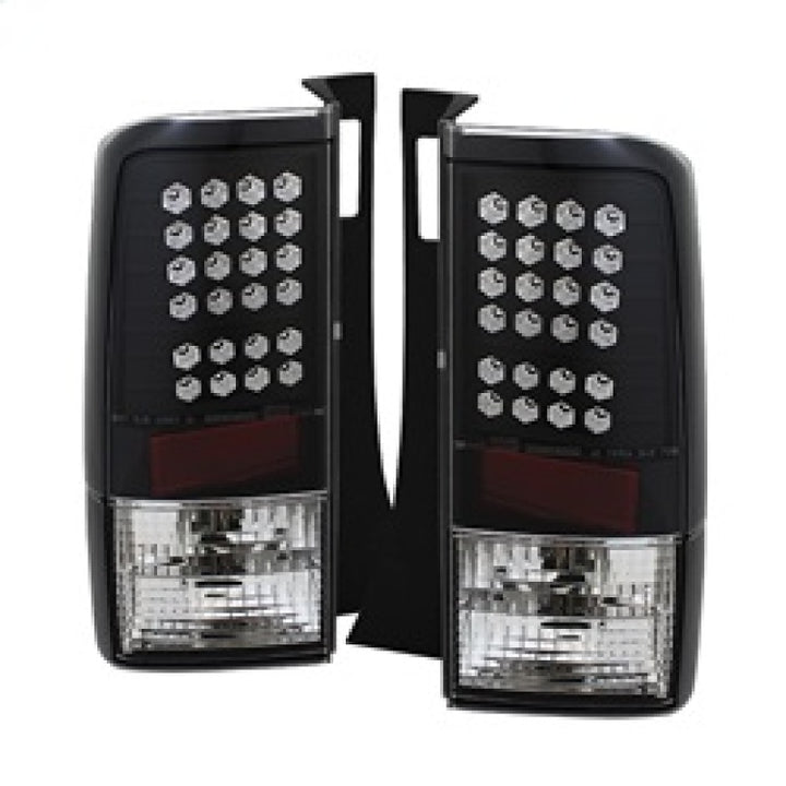 Spyder Scion XB 03-07 LED Tail Lights Black ALT-YD-TSXB03-LED-BK - Bull Strap