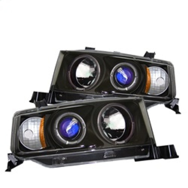 Spyder Scion XB 03-07 Projector Headlights LED Halo Black High H1 Low 9006 PRO-YD-TSXB03-HL-BK - Bull Strap