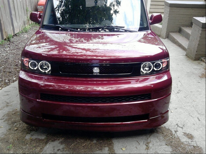 Spyder Scion XB 03-07 Projector Headlights LED Halo Black High H1 Low 9006 PRO-YD-TSXB03-HL-BK - Bull Strap