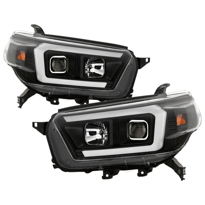 Spyder Signature Toyota 4Runner 10-13 Projector Headlights - Black (PRO-YD-T4R10SI-BK) - Bull Strap