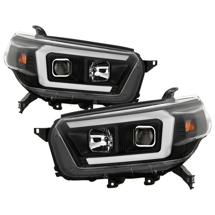 Spyder Signature Toyota 4Runner 10-13 Projector Headlights - Black (PRO-YD-T4R10SI-BK) - Bull Strap