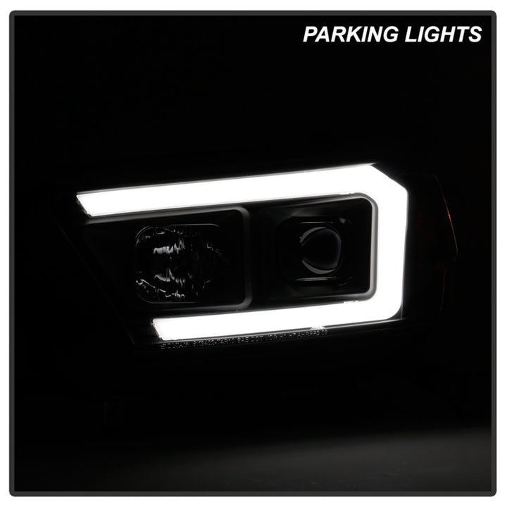 Spyder Signature Toyota 4Runner 10-13 Projector Headlights - Black (PRO-YD-T4R10SI-BK) - Bull Strap