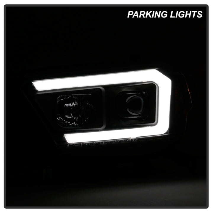 Spyder Signature Toyota 4Runner 10-13 Projector Headlights - Black (PRO-YD-T4R10SI-BK) - Bull Strap