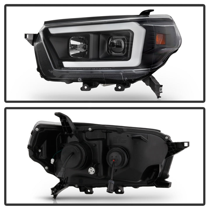 Spyder Signature Toyota 4Runner 10-13 Projector Headlights - Black (PRO-YD-T4R10SI-BK) - Bull Strap