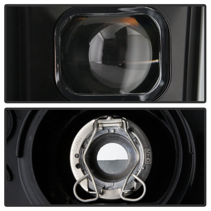 Spyder Signature Toyota 4Runner 10-13 Projector Headlights - Black (PRO-YD-T4R10SI-BK) - Bull Strap