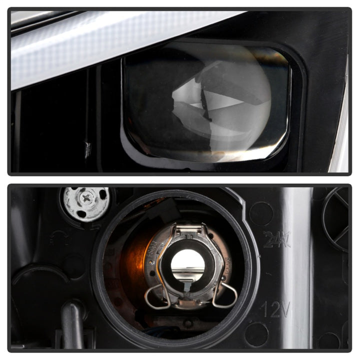 Spyder Subaru Impreza WRX 15-20 Halogen Model Projector Headlights - Black PRO-YD-SWRX15SI-SBSEQ-BK - Bull Strap