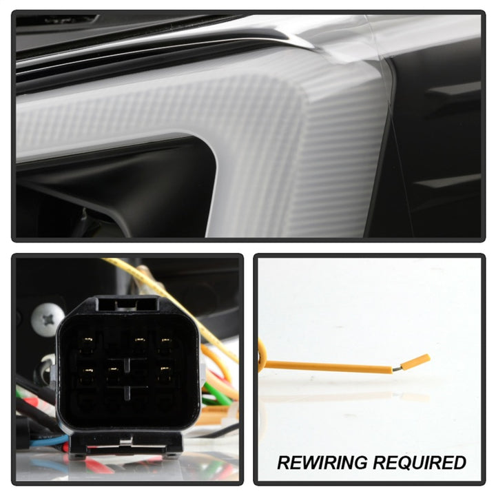 Spyder Subaru Impreza WRX 15-20 Halogen Model Projector Headlights - Black PRO-YD-SWRX15SI-SBSEQ-BK - Bull Strap