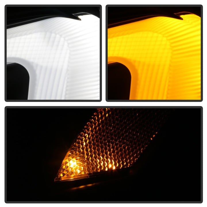 Spyder Subaru Impreza WRX 15-20 Halogen Model Projector Headlights - Black PRO-YD-SWRX15SI-SBSEQ-BK - Bull Strap