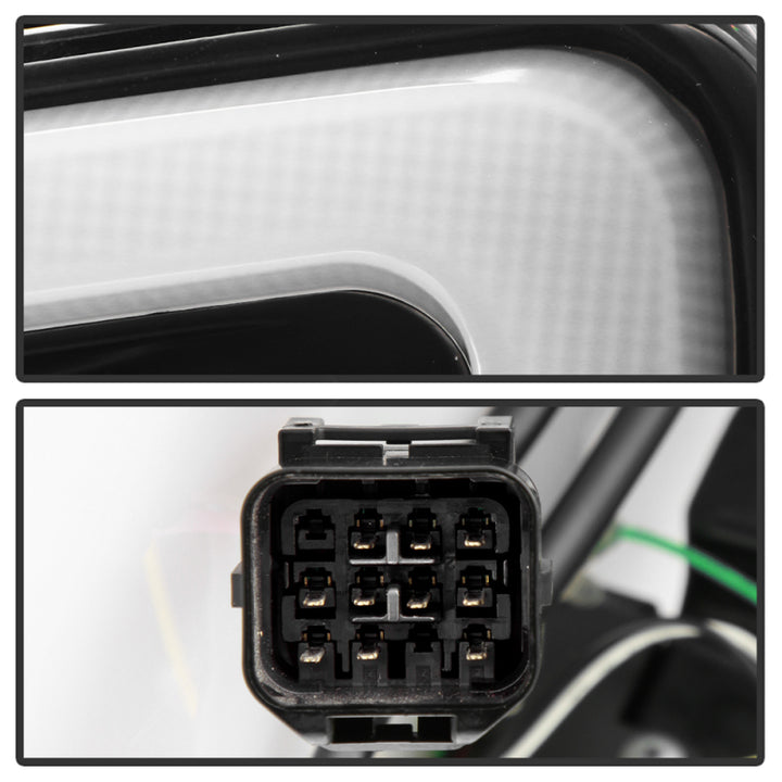 Spyder Subaru Impreza WRX 15-20 LED High-Power LED Headlights-Black PRO-YD-SWRX15LEDAP-SBSEQ-BK - Bull Strap