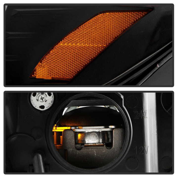 Spyder Subaru Impreza WRX 15-20 LED High-Power LED Headlights-Black PRO-YD-SWRX15LEDAP-SBSEQ-BK - Bull Strap