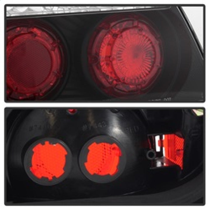 Spyder Subaru Impreza WRX/Sti 02-03 4Dr (Not Fit Wagon)Euro Style Tail Lights Black ALT-YD-SI01-BK - Bull Strap