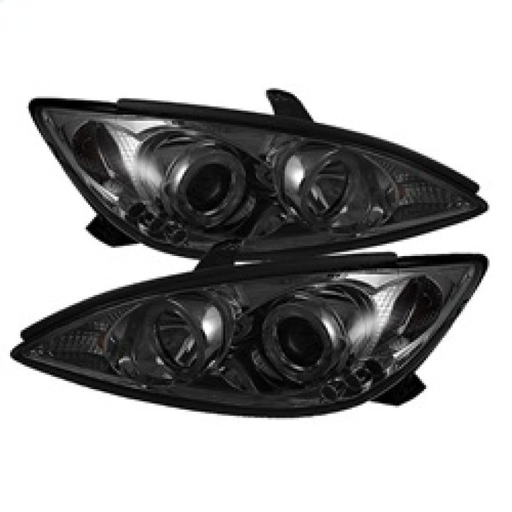 Spyder Toyota Camry 02-06 Projector Headlights LED Halo LED Smoke High H1 Low H1 PRO-YD-TCAM02-HL-SM - Bull Strap