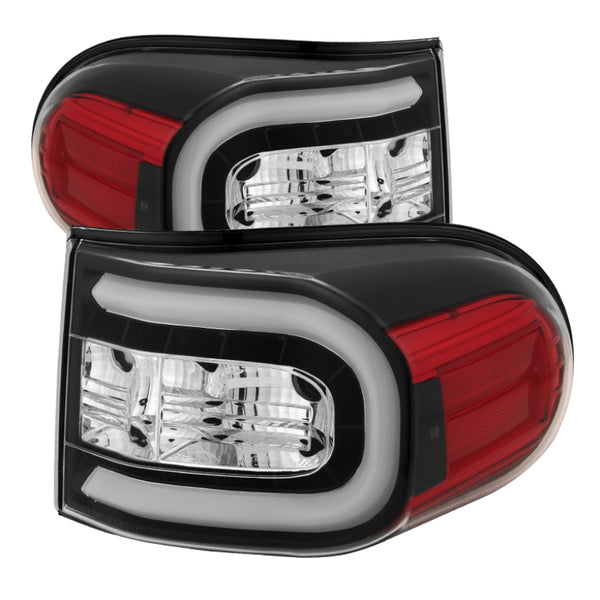 Spyder Toyota FJ Cruiser 07-13 Light Bar LED Tail Lights Black ALT-YD-TFJ07-LBLED-BK - Bull Strap