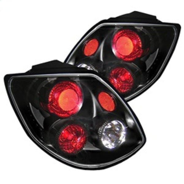 Spyder Toyota Matrix 03-05 Euro Style Tail Lights Black ALT-YD-TMA03-BK - Bull Strap