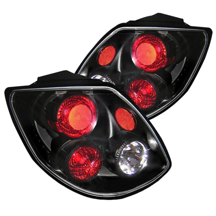 Spyder Toyota Matrix 03-05 Euro Style Tail Lights Black ALT-YD-TMA03-BK - Bull Strap