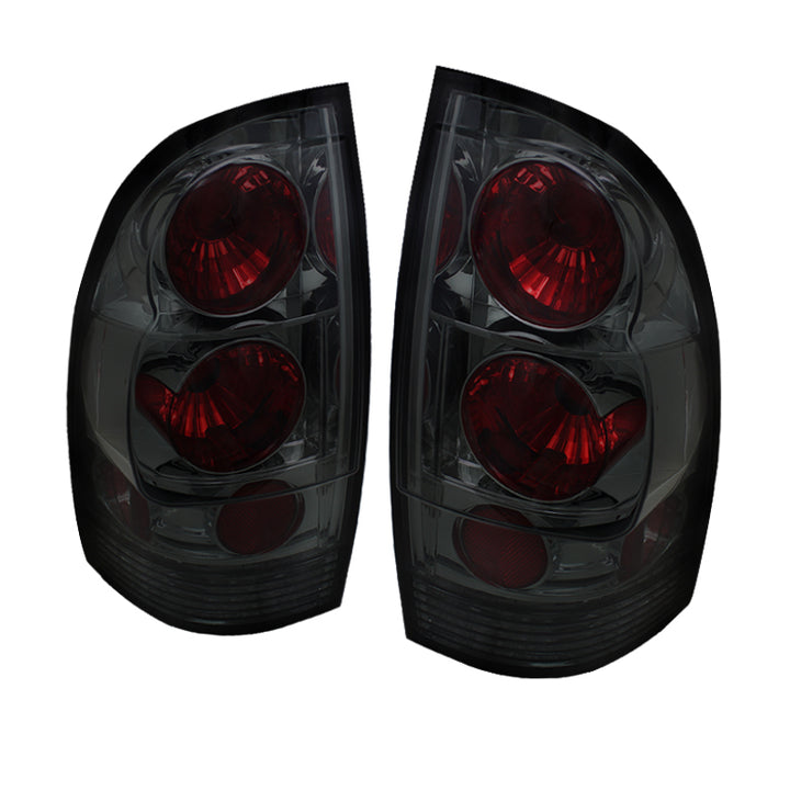 Spyder Toyota Tacoma 05-15 Euro Style Tail Lights Smoke ALT-YD-TT05-SM - Bull Strap