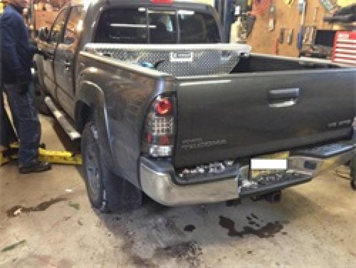 Spyder Toyota Tacoma 05-15 LED Tail Lights Black ALT-YD-TT05-LED-BK - Bull Strap
