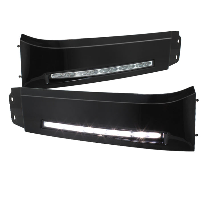 Spyder Toyota Tundra 07-13 Daytime LED Running Lights (XSP-X Model Look)wo/swtch Blk FL-DRL-TTU07-BK - Bull Strap