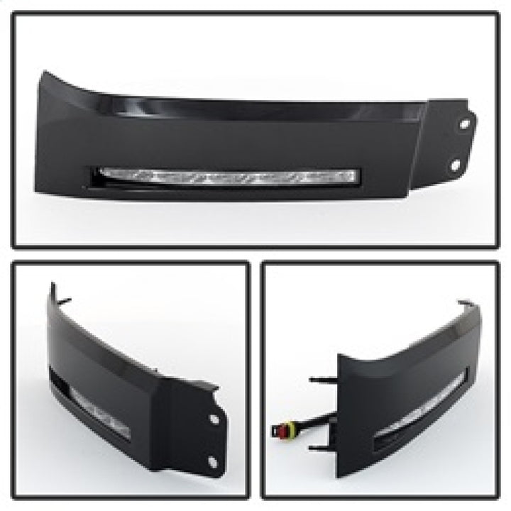 Spyder Toyota Tundra 07-13 Daytime LED Running Lights (XSP-X Model Look)wo/swtch Blk FL-DRL-TTU07-BK - Bull Strap