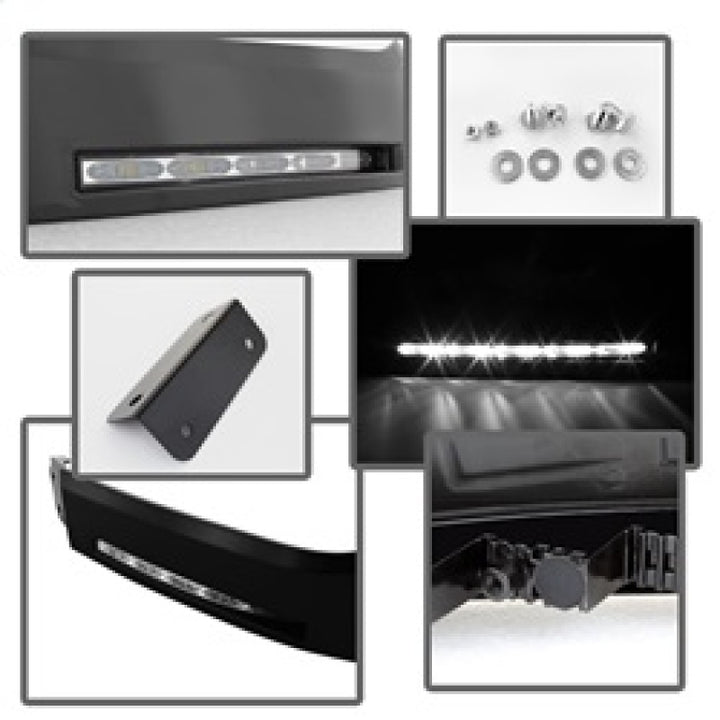 Spyder Toyota Tundra 07-13 Daytime LED Running Lights (XSP-X Model Look)wo/swtch Blk FL-DRL-TTU07-BK - Bull Strap