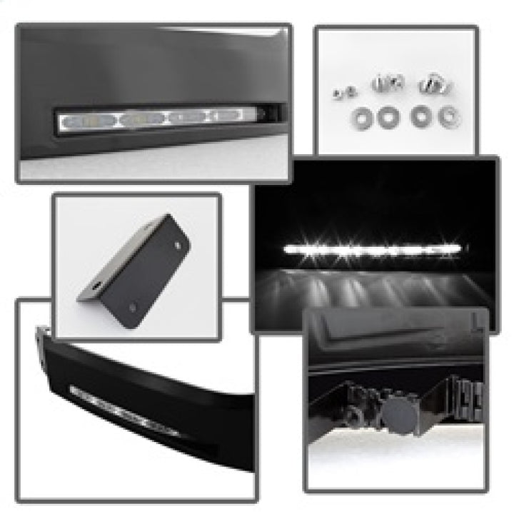 Spyder Toyota Tundra 07-13 Daytime LED Running Lights (XSP-X Model Look)wo/swtch Blk FL-DRL-TTU07-BK - Bull Strap