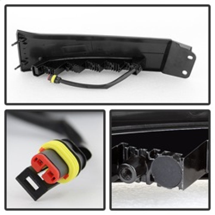 Spyder Toyota Tundra 07-13 Daytime LED Running Lights (XSP-X Model Look)wo/swtch Blk FL-DRL-TTU07-BK - Bull Strap
