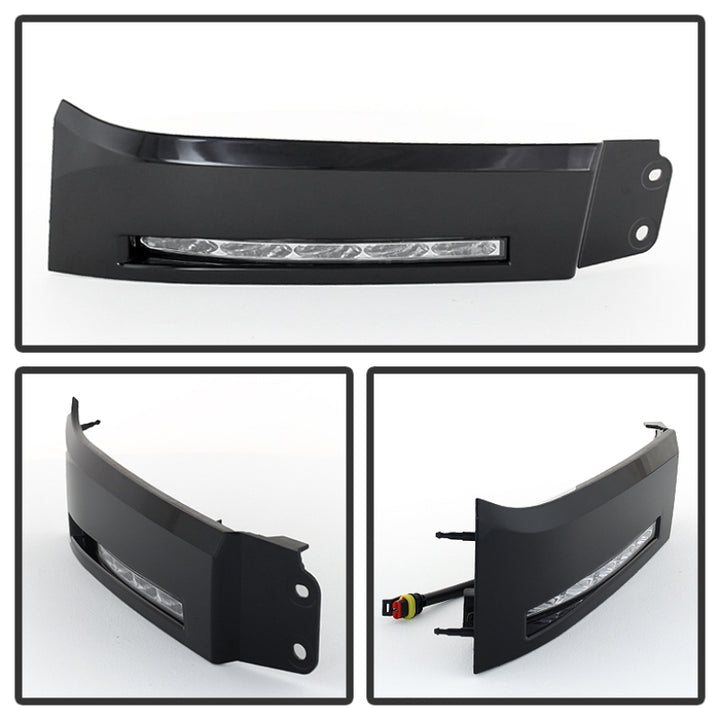 Spyder Toyota Tundra 07-13 Daytime LED Running Lights (XSP-X Model Look)wo/swtch Blk FL-DRL-TTU07-BK - Bull Strap
