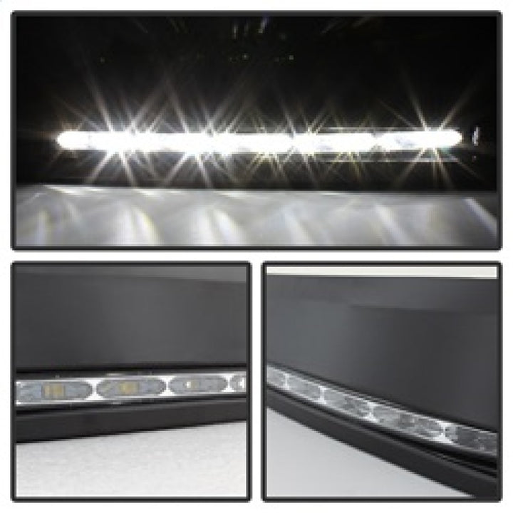 Spyder Toyota Tundra 07-13 Daytime LED Running Lights (XSP-X Model Look)wo/swtch Blk FL-DRL-TTU07-BK - Bull Strap
