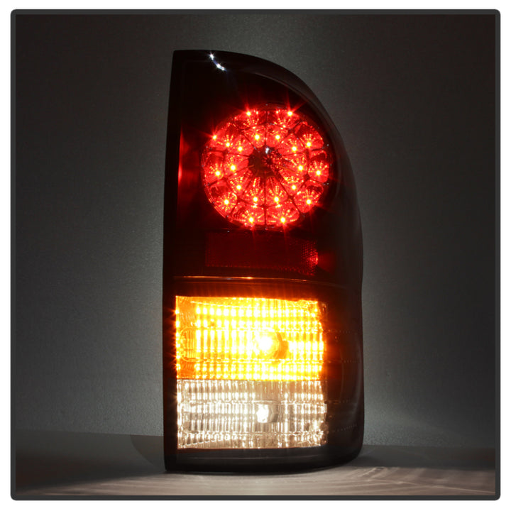 Spyder Toyota Tundra 07-13 LED Tail lights Black ALT-YD-TTU07-LED-BK - Bull Strap
