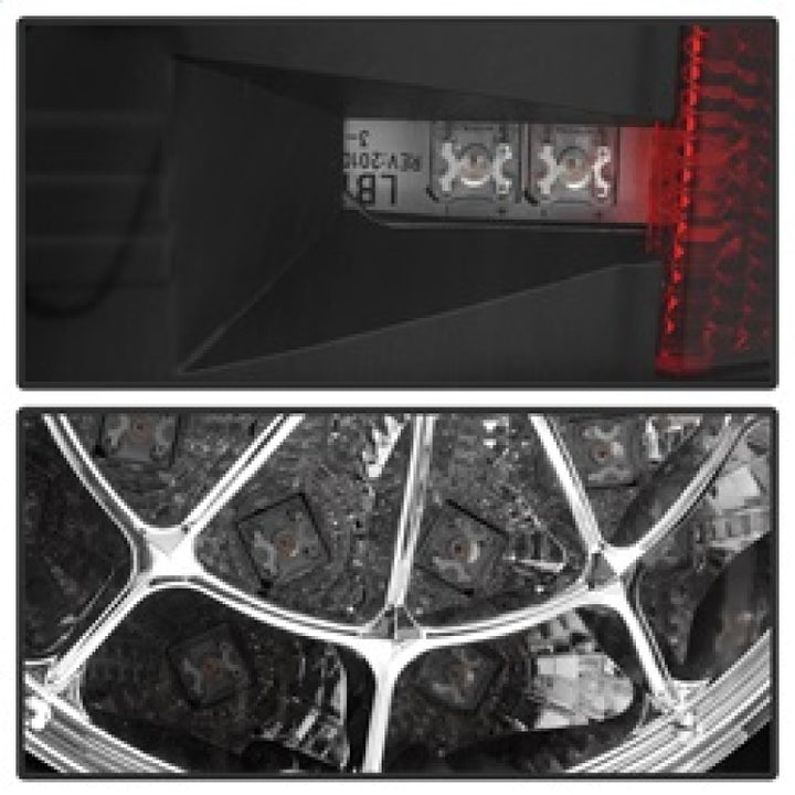 Spyder Toyota Tundra 07-13 LED Tail lights Black ALT-YD-TTU07-LED-BK - Bull Strap