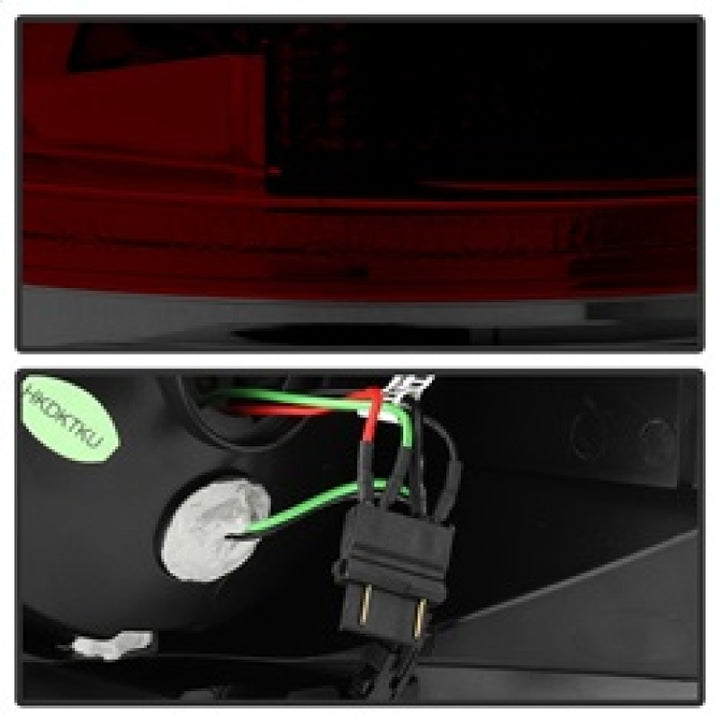 Spyder Toyota Tundra 07-13 LED Tail lights Red Smoke ALT-YD-TTU07-LED-RS - Bull Strap