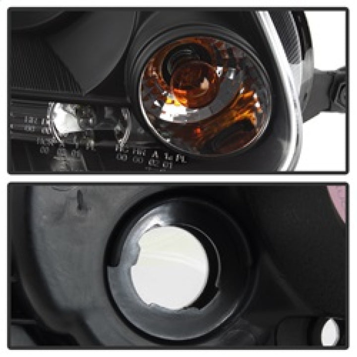 Spyder Volkswagen GTI 06-09/Jetta 06-09 Halogen Model Only - LED Halo DRL Black PRO-YD-VG06-HL-BK - Bull Strap