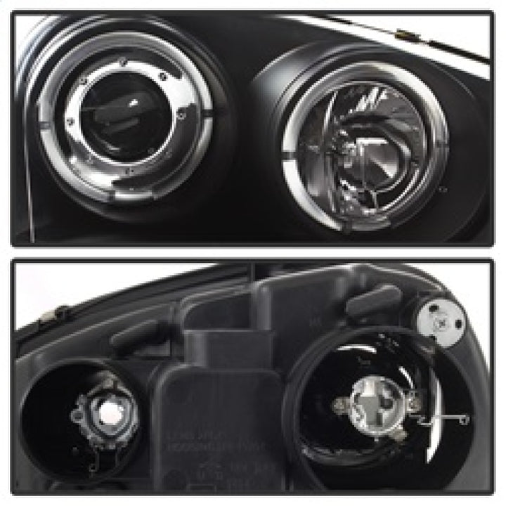 Spyder Volkswagen GTI 06-09/Jetta 06-09 Halogen Model Only - LED Halo DRL Black PRO-YD-VG06-HL-BK - Bull Strap